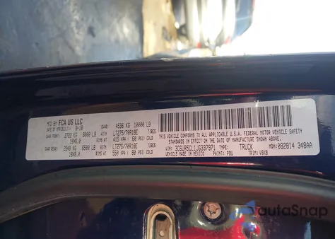 2018 Ram 2500 Tradesman 4X4 6'4 Box from USA, damaged, VIN 3C6UR5CL1JG337971